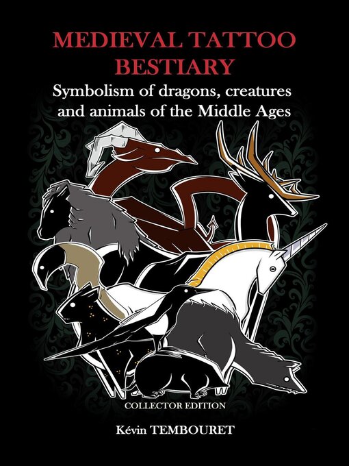 Cover image for Medieval tattoo bestiary